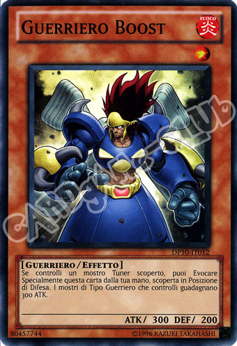 DP10-IT012 Guerriero Boost super rara Unlimited (IT) -NEAR MINT-