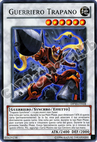 DP10-IT018 Guerriero Trapano rara Unlimited (IT) -NEAR MINT-