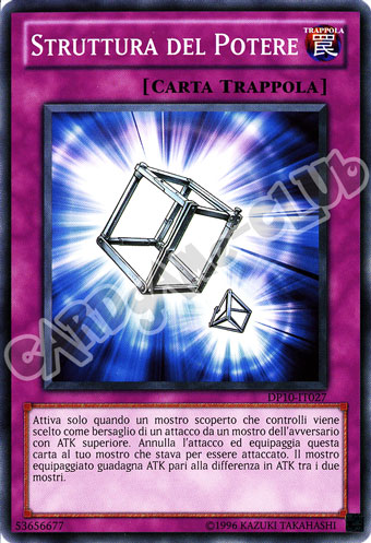 DP10-IT027 Struttura del Potere comune Unlimited (IT) -NEAR MINT-