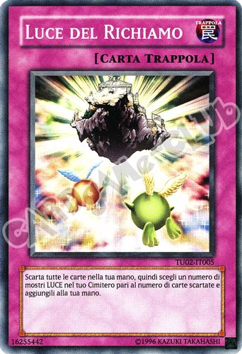 TU02-IT005 Luce del Richiamo super rara (IT) -NEAR MINT-
