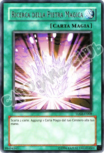 TU02-IT008 Ricerca della Pietra Magica rara (IT) -NEAR MINT-