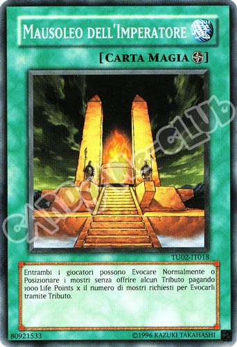 TU02-IT018 Mausoleo dell'Imperatore comune (IT) -NEAR MINT-