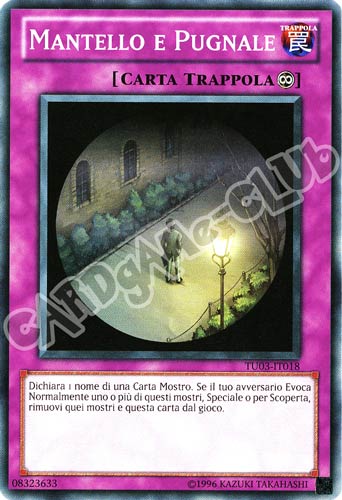 TU03-IT018 Mantello e Pugnale comune (IT) -NEAR MINT-