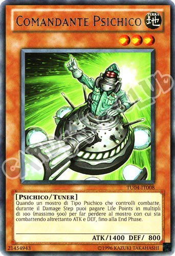 TU04-IT008 Comandante Psichico rara (IT) -PLAYED-
