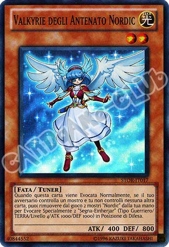 STOR-IT017 Valkyrie degli Antenato Nordic super rara Unlimited (IT) -NEAR MINT-