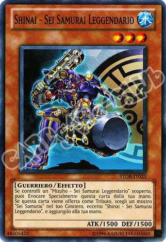 STOR-IT023 Shinai-Sei Samurai Leggendario comune Unlimited (IT) -NEAR MINT-