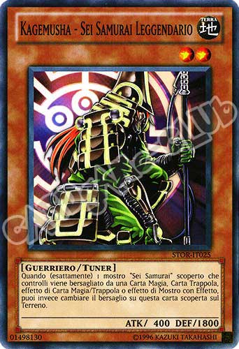 STOR-IT025 Kagemusha-Sei Samurai Leggendario comune Unlimited (IT) -NEAR MINT-