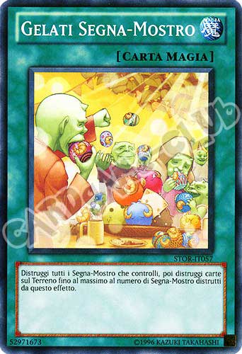 STOR-IT057 Gelati Segna-Mostro comune Unlimited (IT) -NEAR MINT-