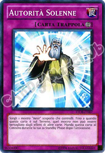 STOR-IT067 Autorita' Solenne comune Unlimited (IT) -NEAR MINT-