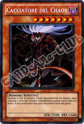 STOR-IT085 Cacciatore del Chaos rara segreta Unlimited (IT) -NEAR MINT-