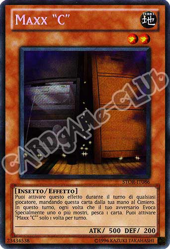 STOR-IT086 Maxx \"C\" rara segreta Unlimited (IT) -NEAR MINT-