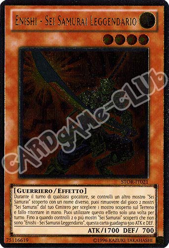 STOR-IT021 Enishi-Sei Samurai Leggendario rara ultimate Unlimited (IT) -NEAR MINT-