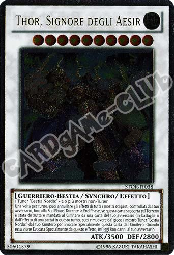 STOR-IT038 Thor, Signore degli Aesir rara ultimate Unlimited (IT) -NEAR MINT-