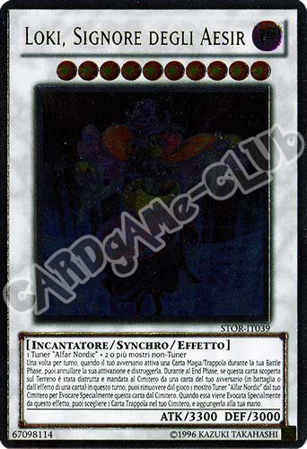 STOR-IT039 Loki, Signore degli Aesir rara ultimate Unlimited (IT) -NEAR MINT-