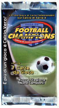 Campionato italiano Serie A 2004-2005 busta 7 carte