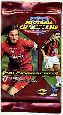 Calciomercato Serie A 2003-2004 busta 7 carte