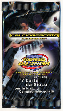 Calciomercato Serie A 2004-2005 busta 7 carte