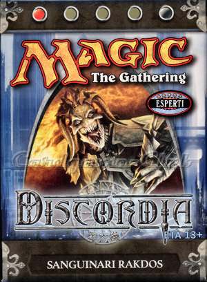 Discordia mazzo tematico Sanguinari Rakdos (IT)