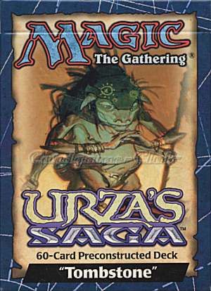 Urza's Saga mazzo tematico "Tombstone" (EN)