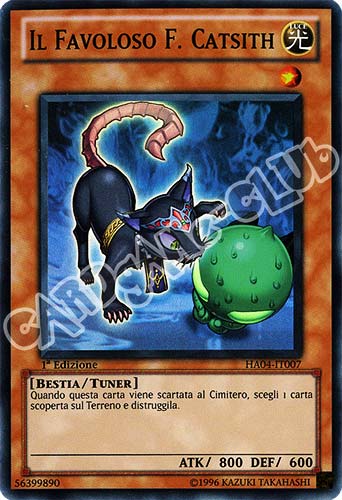 HA04-IT007 Il Favoloso F. Catsith super rara 1a Edizione (IT)  -GOOD-