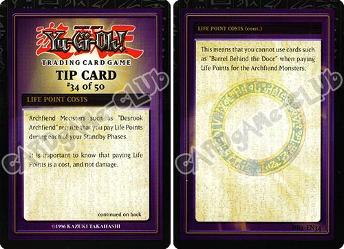 DR1-EN34 Life Point Costs comune (EN) -NEAR MINT-