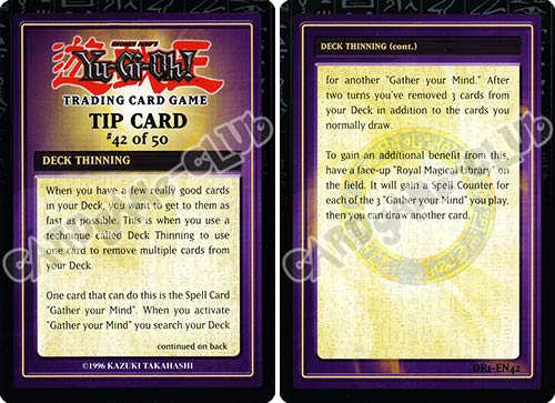 DR1-EN42 Deck Thinning comune (EN) -NEAR MINT-