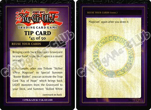 DR1-EN43 Reuse Your Cards comune (EN) -NEAR MINT-