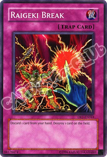 DR1-EN044 Raigeki Break comune (EN) -NEAR MINT-