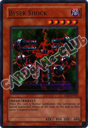 DR1-EN052 Byser Shock ultra rara (EN) -NEAR MINT-