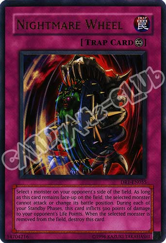 DR1-EN055 Nightmare Wheel ultra rara (EN) -NEAR MINT-