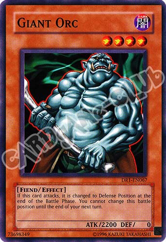 DR1-EN067 Giant Orc comune (EN) -NEAR MINT-