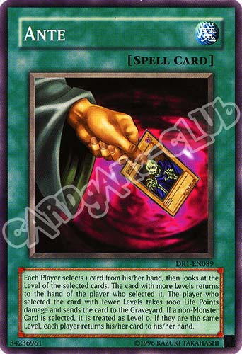 DR1-EN089 Ante comune (EN) -NEAR MINT-