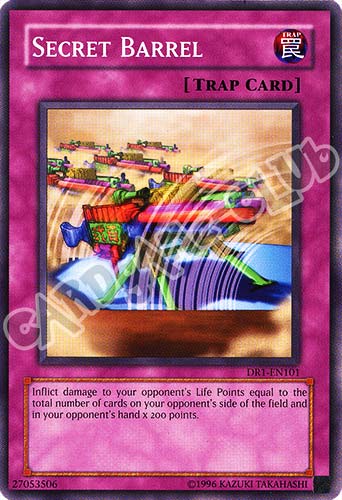 DR1-EN101 Secret Barrel comune (EN) -NEAR MINT-