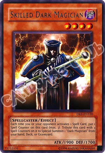 DR1-EN120 Skilled Dark Magician rara (EN) -NEAR MINT-