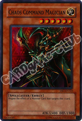 DR1-EN123 Chaos Command Magician super rara (EN) -NEAR MINT-