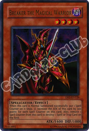 DR1-EN126 Breaker the Magical Warrior ultra rara (EN) -NEAR MINT-