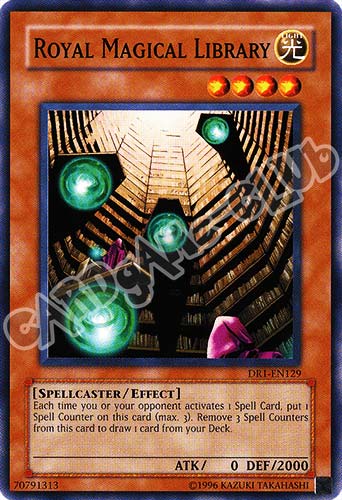 DR1-EN129 Royal Magical Library comune (EN) -NEAR MINT-
