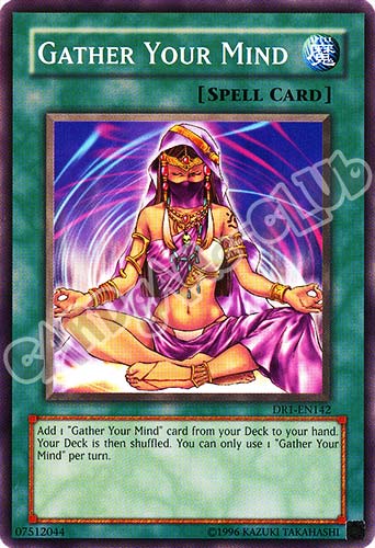 DR1-EN142 Gather Your Mind comune (EN) -NEAR MINT-