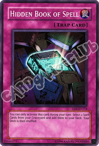 DR1-EN154 Hidden Book of Spell comune (EN) -NEAR MINT-