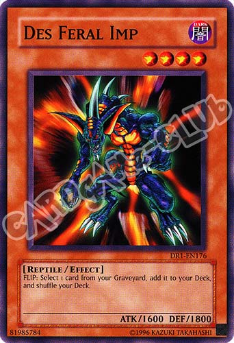 DR1-EN176 Des Feral Imp comune (EN) -NEAR MINT-