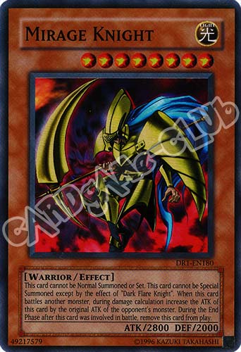 DR1-EN180 Mirage Knight super rara (EN) -NEAR MINT-