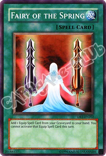 DR1-EN202 Fairy of the Spring comune (EN) -NEAR MINT-