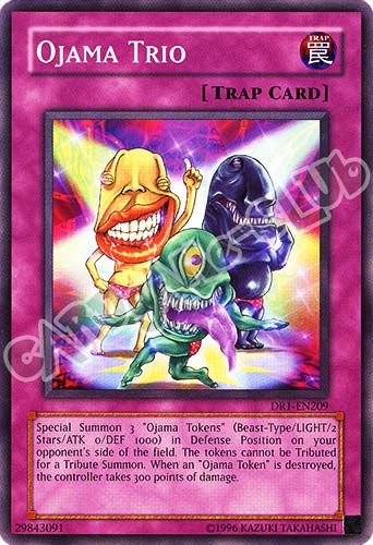 DR1-EN209 Ojama Trio comune (EN) -NEAR MINT-