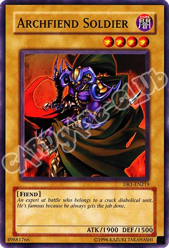 DR1-EN219 Archfiend Soldier comune (EN) -NEAR MINT-