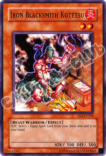DR1-EN226 Iron Blacksmith Kotetsu comune (EN) -NEAR MINT-