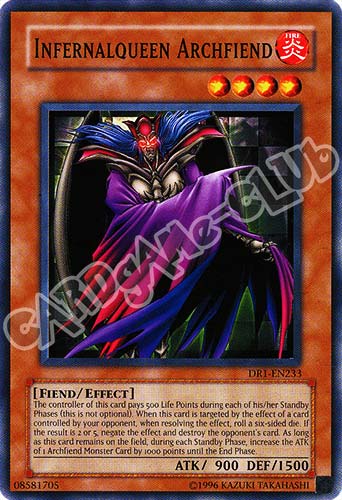 DR1-EN233 Infernalqueen Archfiend comune (EN) -NEAR MINT-