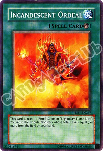 DR1-EN247 Incandescent Ordeal comune (EN) -NEAR MINT-