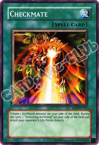 DR1-EN251 Checkmate comune (EN) -NEAR MINT-