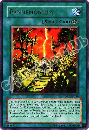DR1-EN256 Pandemonium rara (EN) -NEAR MINT-