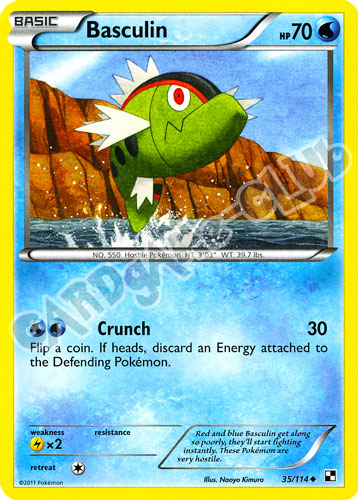 035 / 114 Basculin non comune (EN) -NEAR MINT-